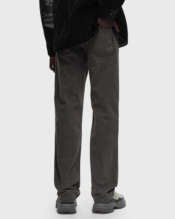 STRAIGHT LEG COTTON DENIM JEANS