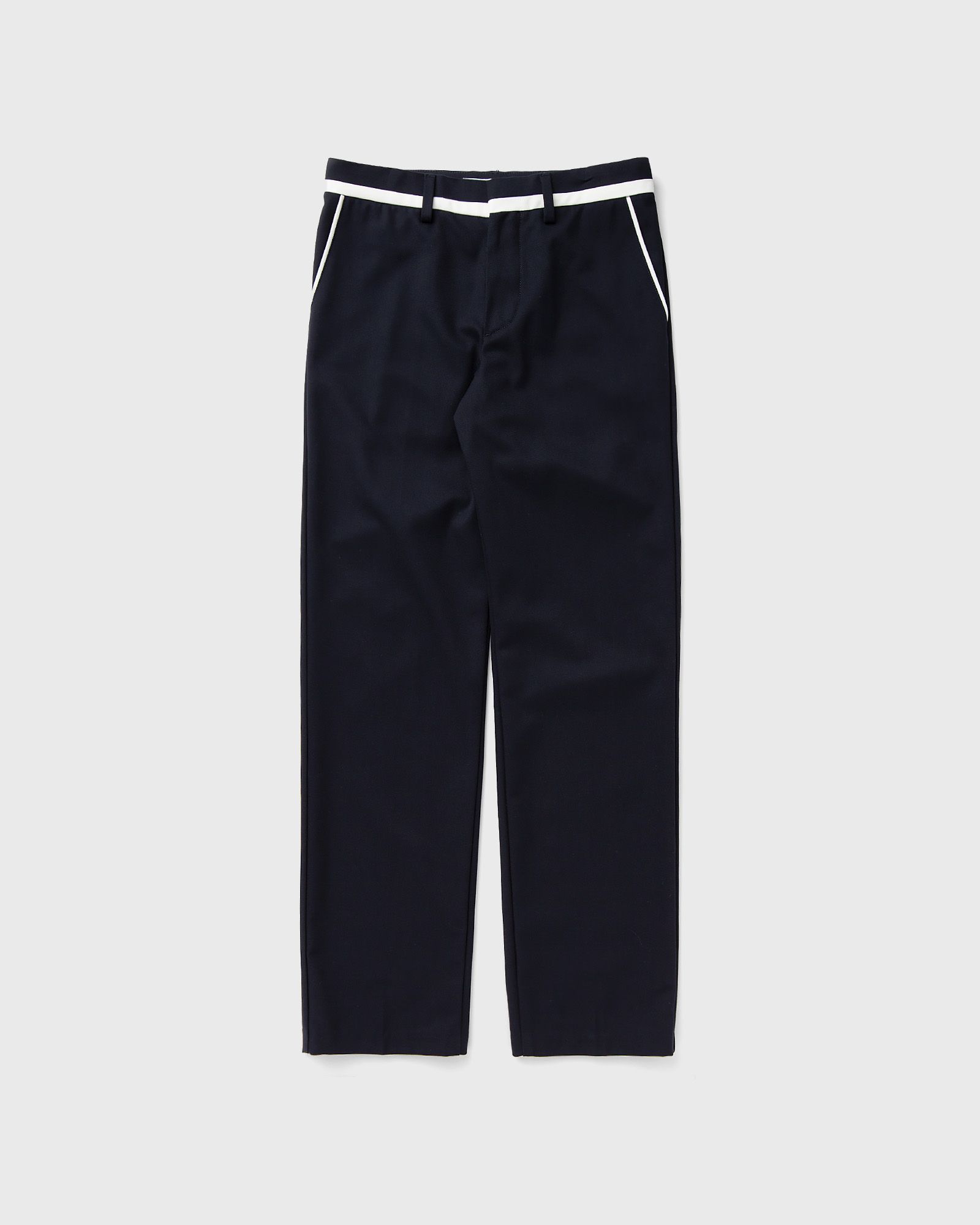 STRAIGHT FIT BADGE DETAIL SUIT PANTS