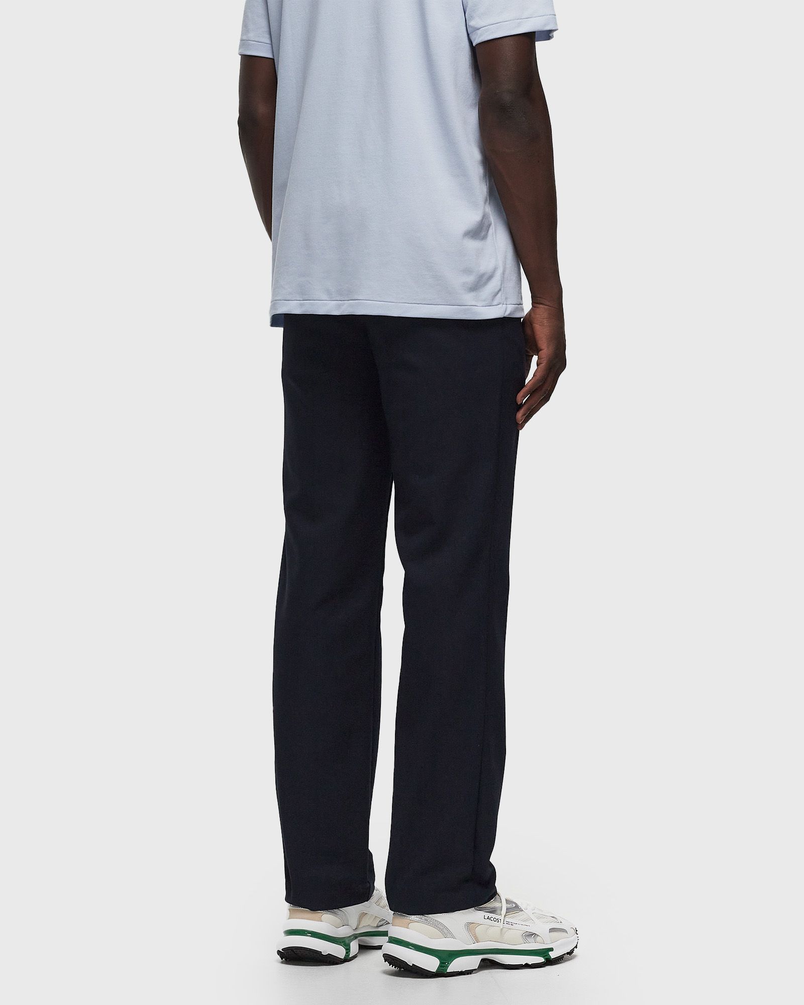 STRAIGHT FIT BADGE DETAIL SUIT PANTS