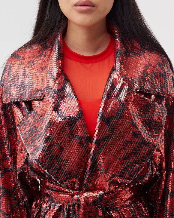Adidas ADIDAS X IVY PARK SEQ DUSTER JACKET Red | BSTN Store