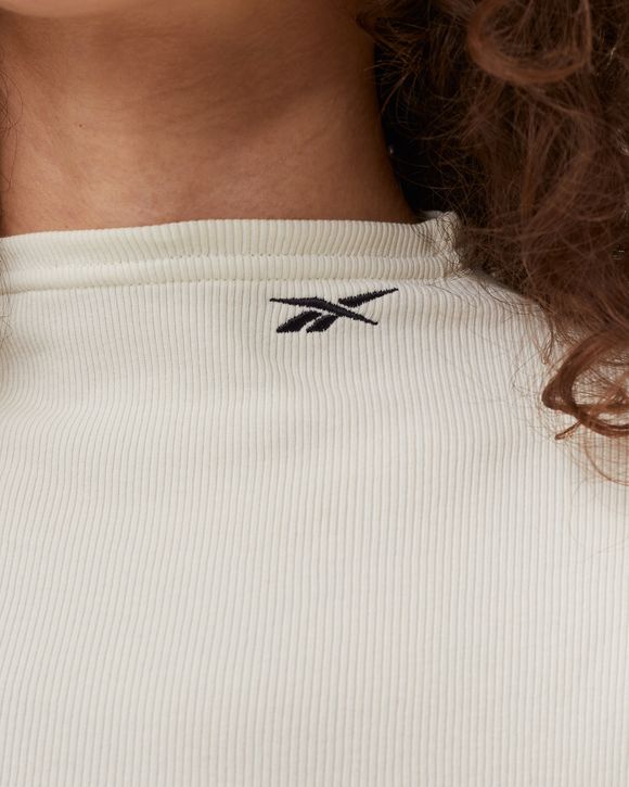 Short Sleeve Rib Tight Shirt