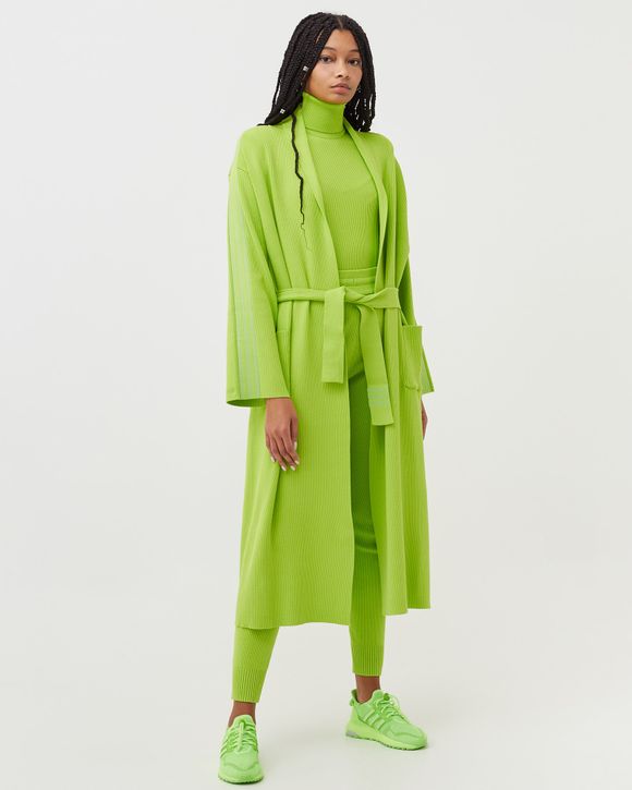 Adidas ADIDAS X IVY PARK KNIT RIB ROBE Green - SESOSL