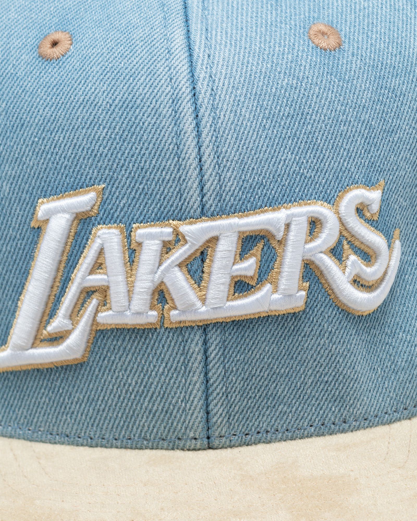 NBA BLUE JEAN BABY FITTED HWC LAKERS