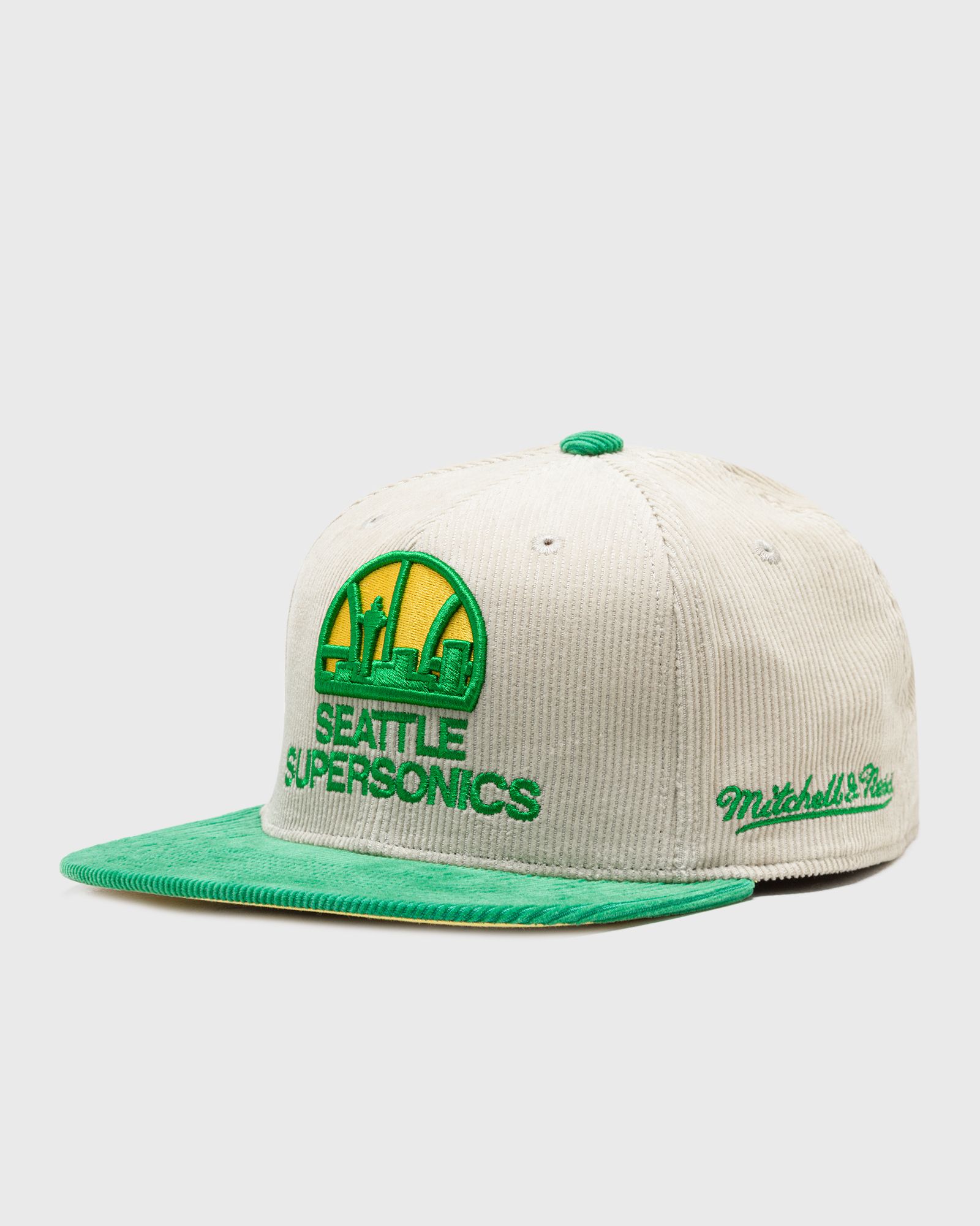 NBA 2 TONE TEAM CORD FITTED HWC SEATTLE SUPERSONICS