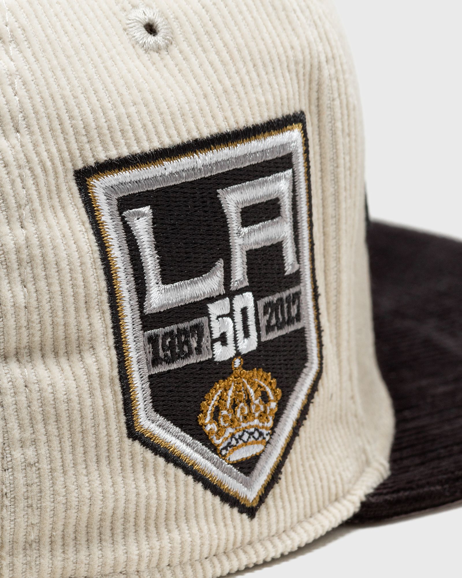 NHL 2 TONE TEAM CORD FITTED VINTAGE LOS ANGELES KINGS