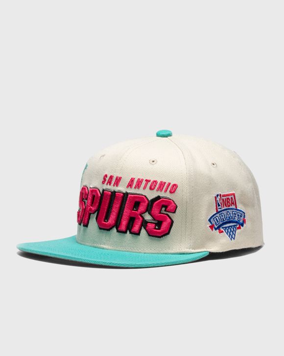 Mitchell & Ness Draft Day 96 San Antonio Spurs Snapback White | BSTN Store