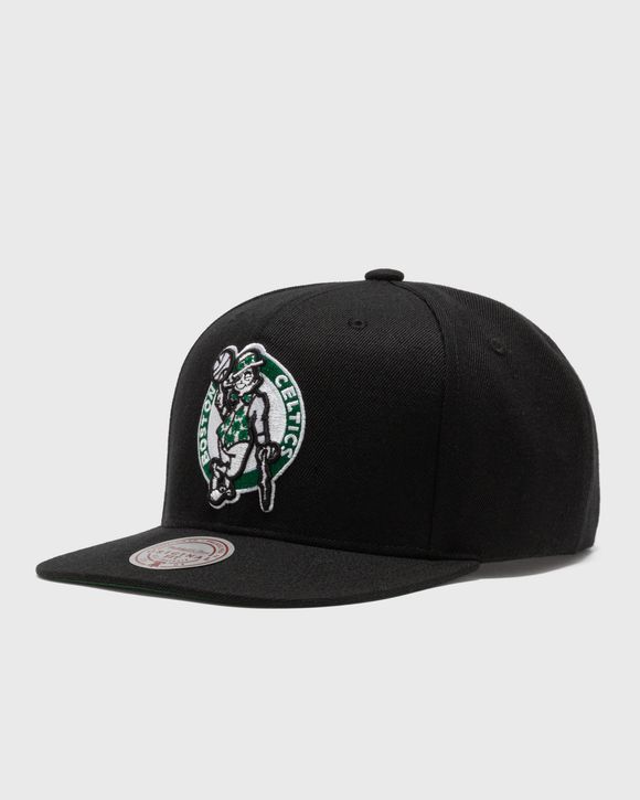 Mitchell & Ness Men's Green Bean Snapback Cap - Sporty Hat With Neon Green Undervisor