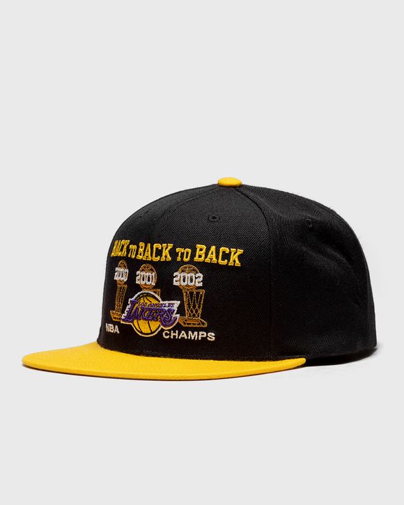 Mitchell and Ness Chicago Bulls 1991-92 Back to Back Champs Snapback Black