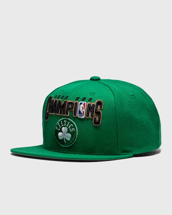 Boston Celtics Men’s Mitchell & Ness NBA Team Ground 2.0 Stretch Snapback  Hat