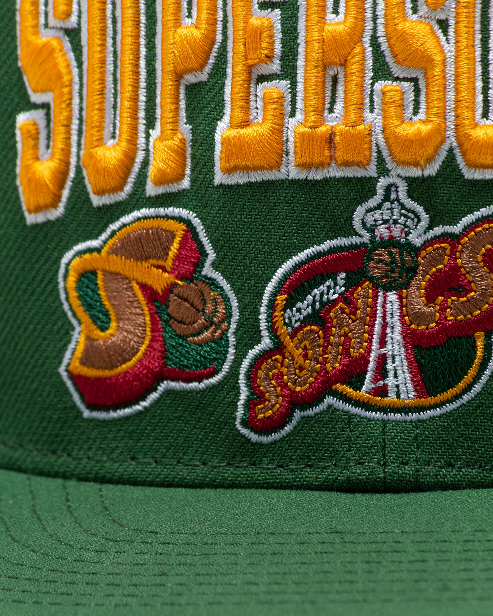 NBA CHAMP STACK SNAPBACK HWC SEATTLE SUPERSONICS