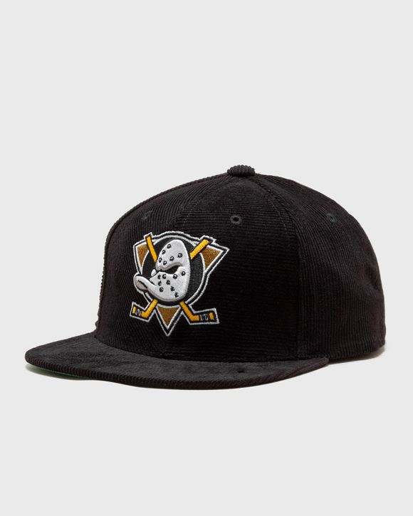Mitchell & Ness Anaheim Ducks Vintage Off-White Snapback Hat