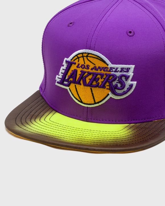 Los Angeles Lakers Adidas Womens Adjustable NBA Cap Hat Yellow NEW