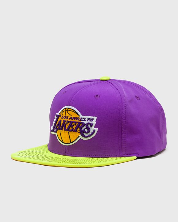 Los Angeles Lakers Purple Mitchell & Ness Snapback Hat