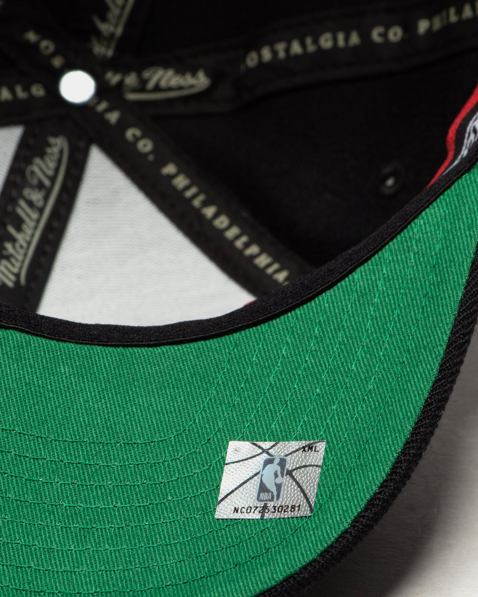 Team Logo High Crown 6 Panel Classic Red Snapback