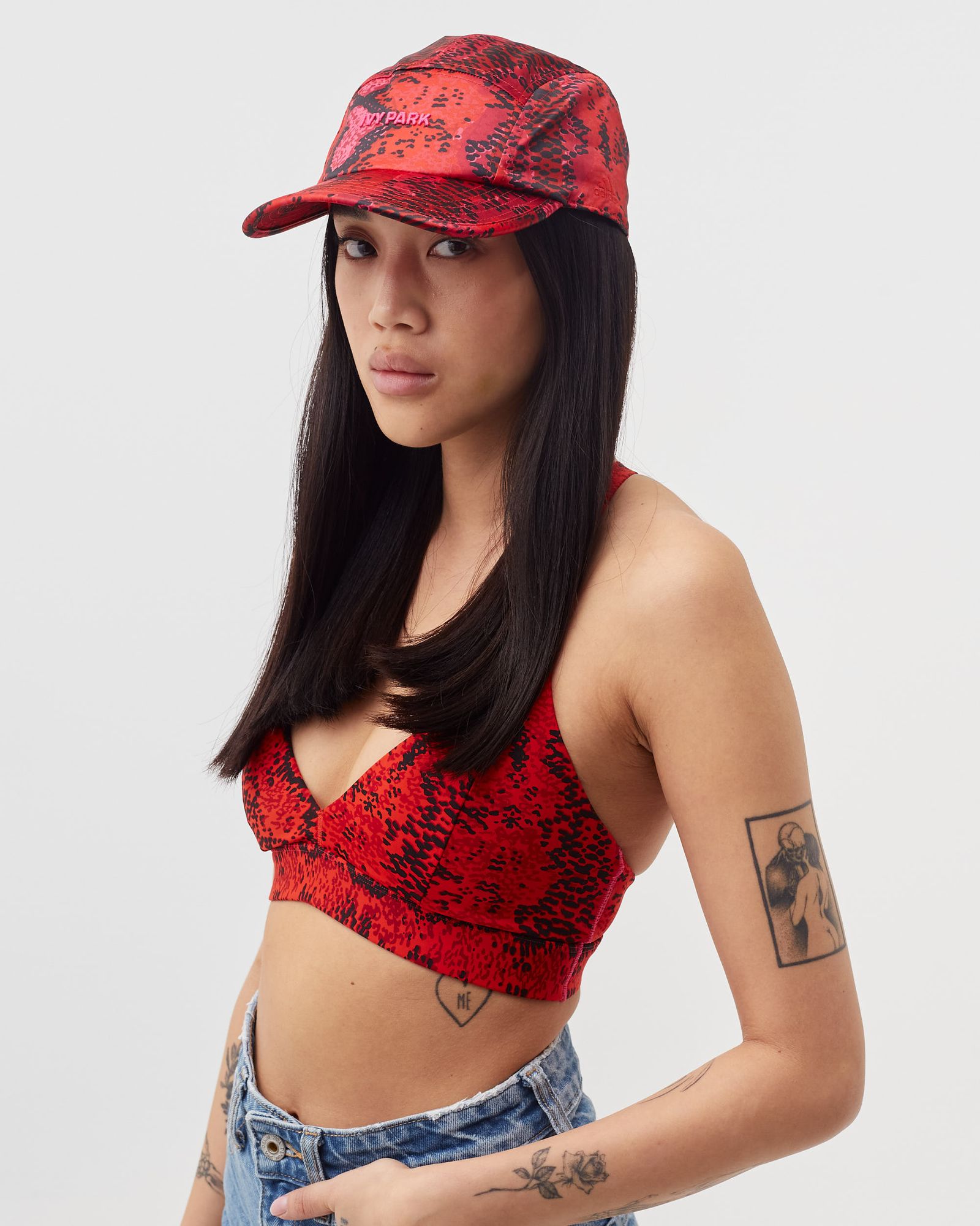 ADIDAS X IVY PARK SATIN PANEL CAP