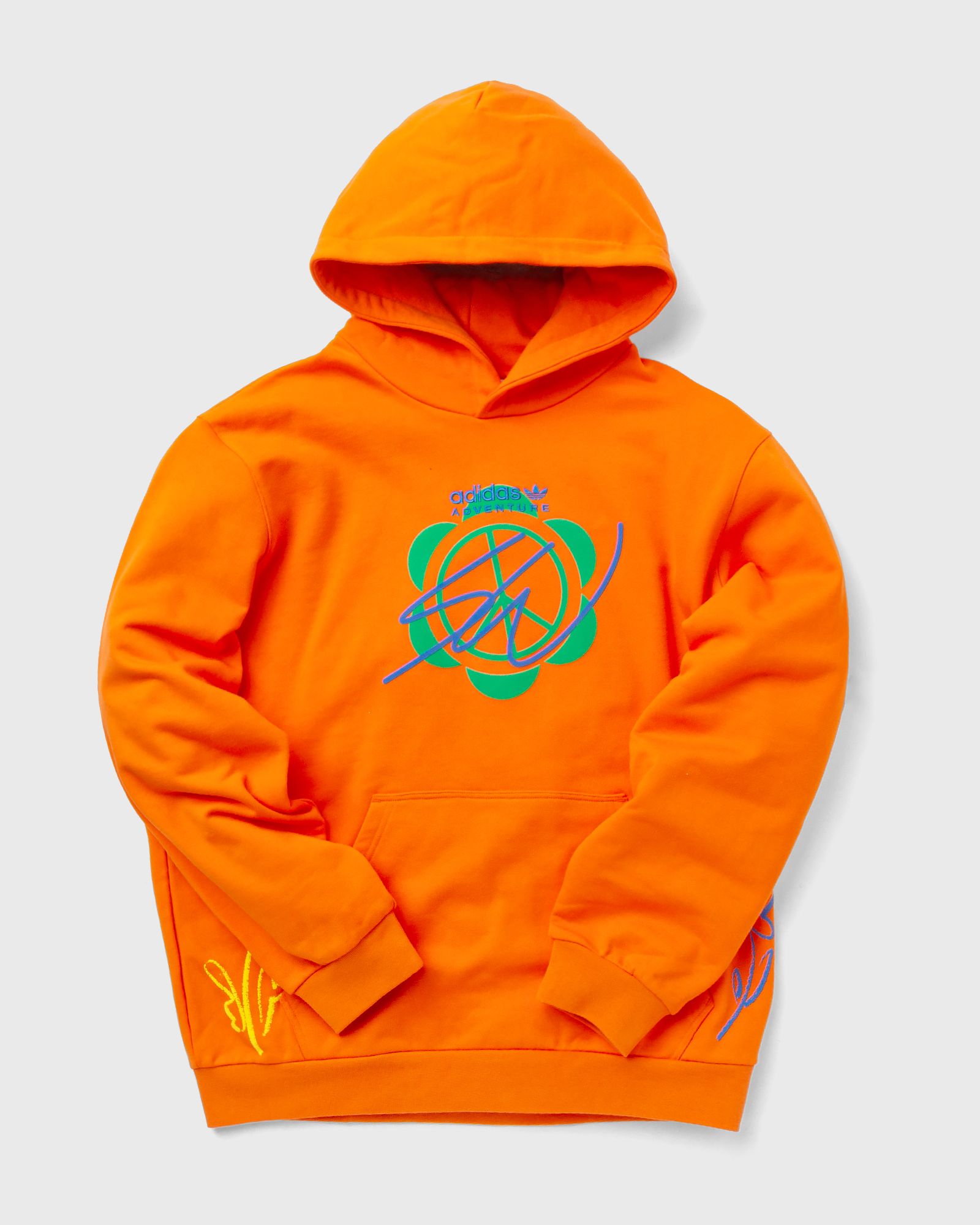 Get the Adidas adidas x Sean Wotherspoon SUPERTURF HOODIE ORANGE men ...