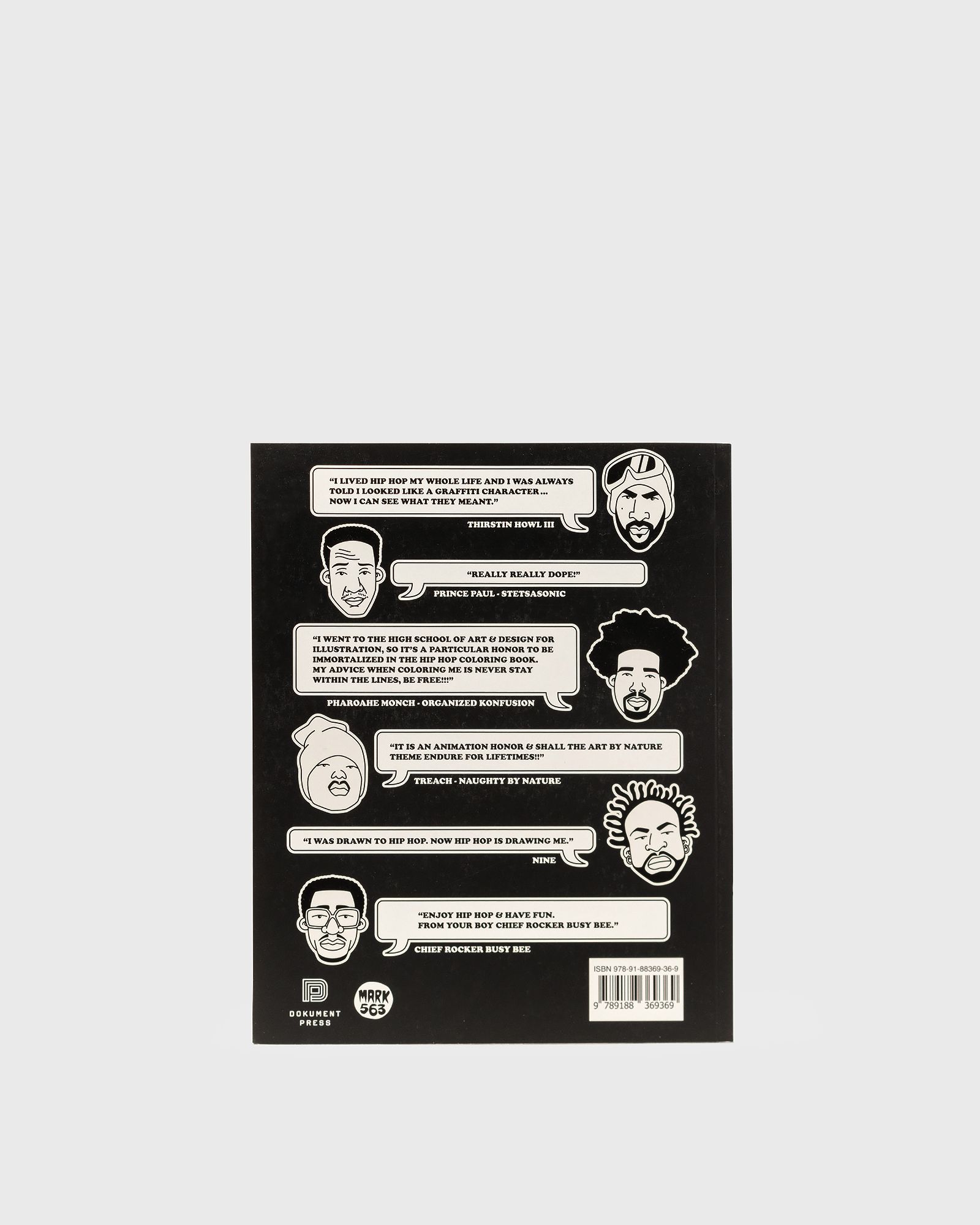 "Hip Hop Coloring Book - East Coast Edition" by Mark 563