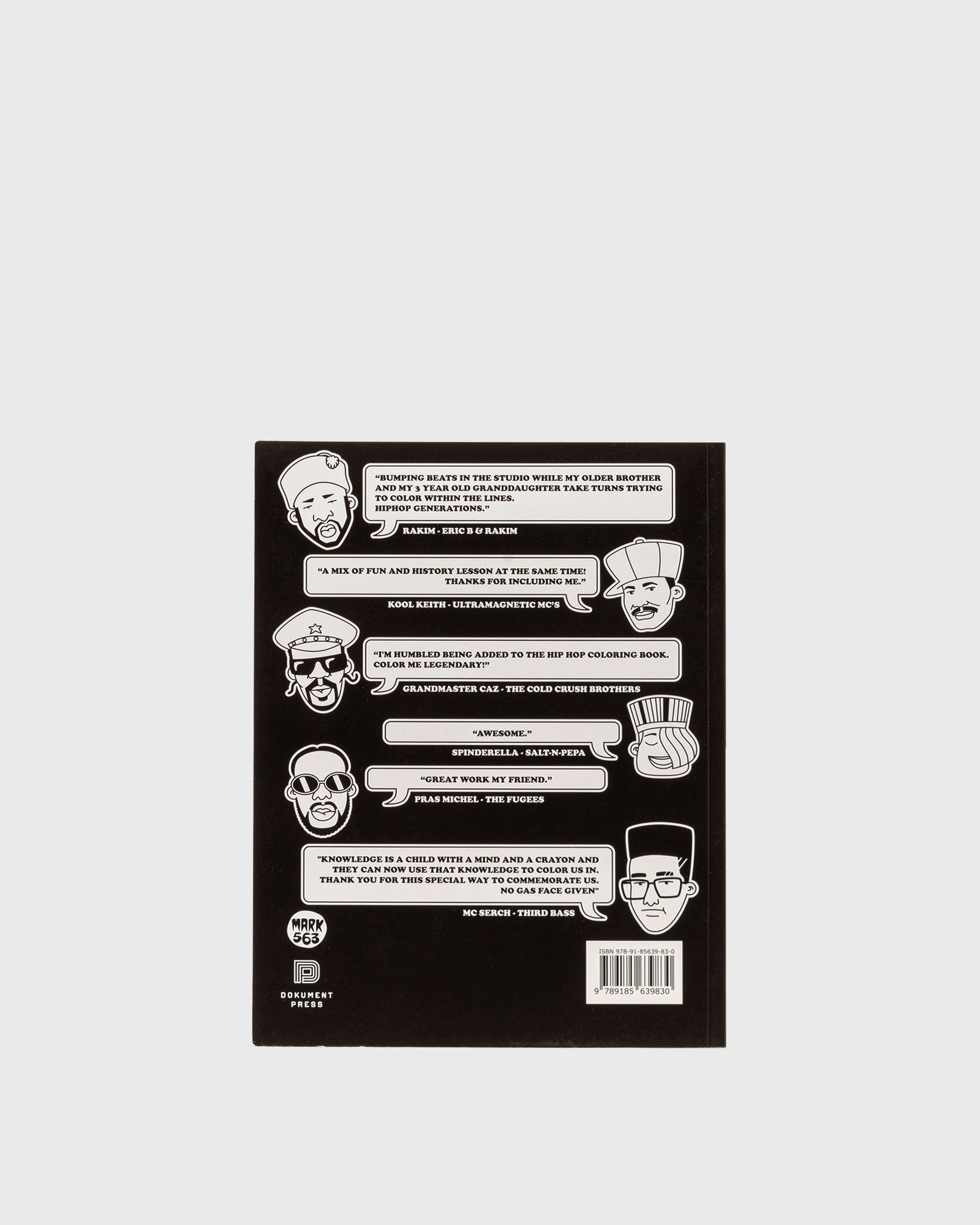 "Hip Hop Coloring Book" by Mark 563