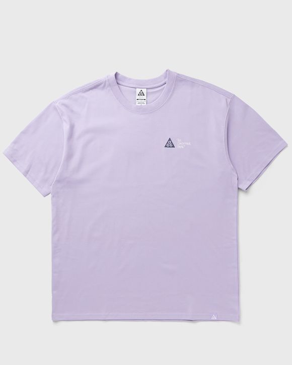 国内配送 NIKE SPORTSWEAR ACG TEE NIGHT PURPLE Nike ACG Short-Sleeve T-Shirt Tee BQ7342-470 Men's Sz M