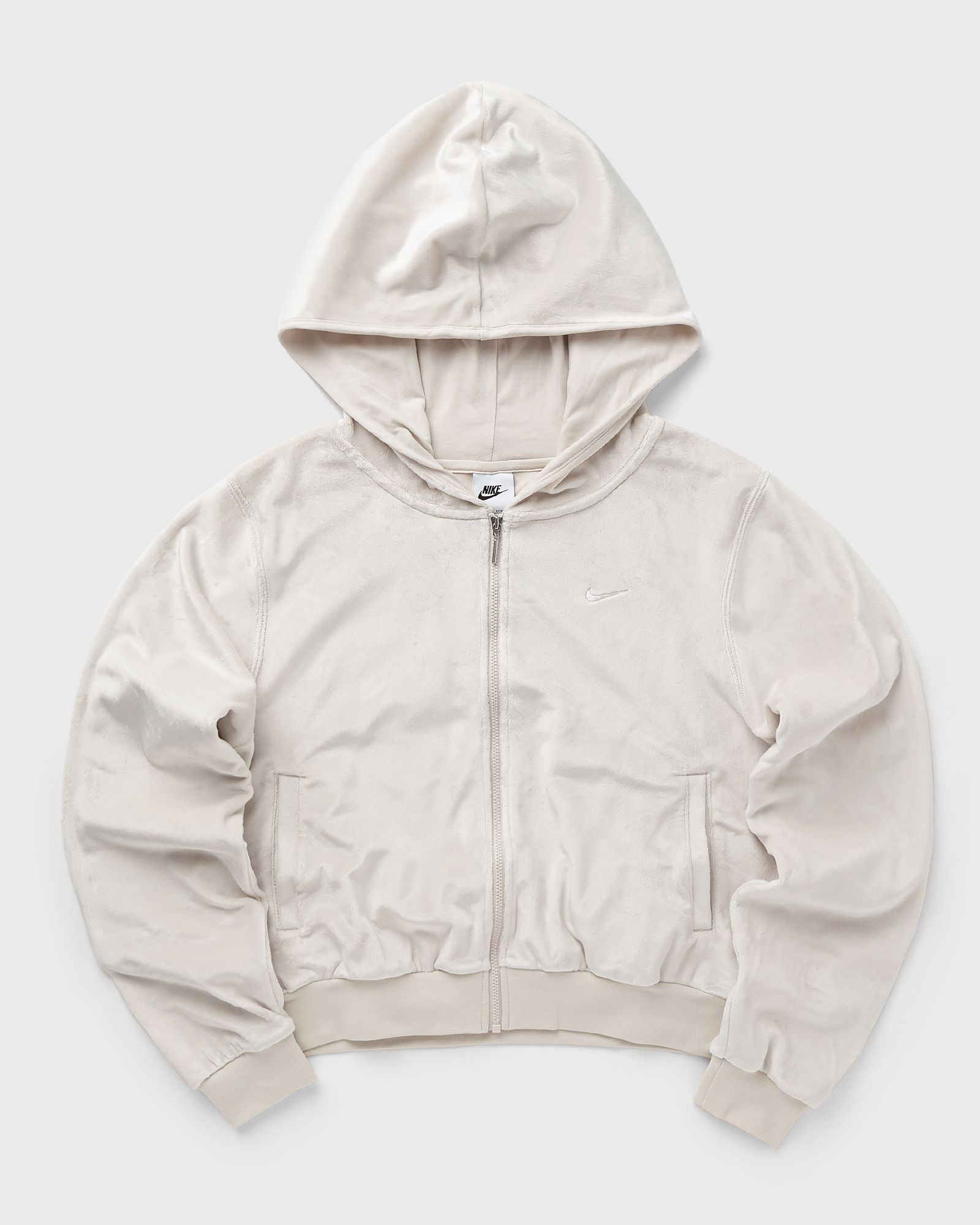 WMNS Sportswear Chill Knit Loose Velour Full-Zip Hoodie