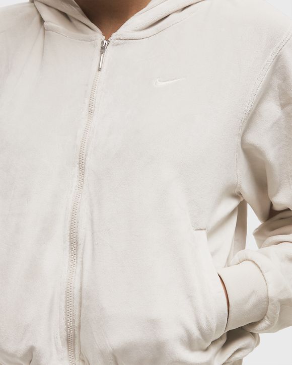 WMNS Sportswear Chill Knit Loose Velour Full-Zip Hoodie