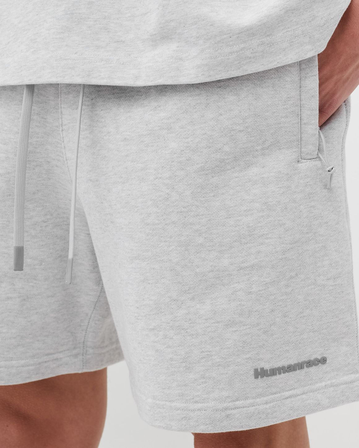 Adidas ADIDAS X PHARRELL WILLIAMS BASICS SHORTS Grey BSTN Store