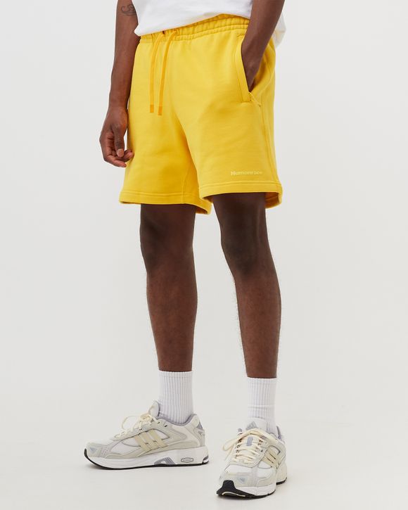 Adidas PHARRELL WILLIAMS BASICS SHORT Yellow BSTN Store