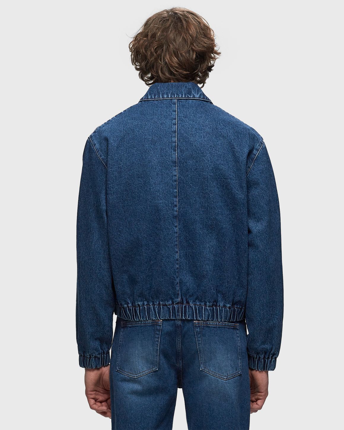 AMI｜JACKETS (FBV030 WV0004 491) amiparisZIPPEDWINDBREAKERBLACK