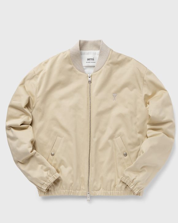 Ami zipped bomber jacket clearance