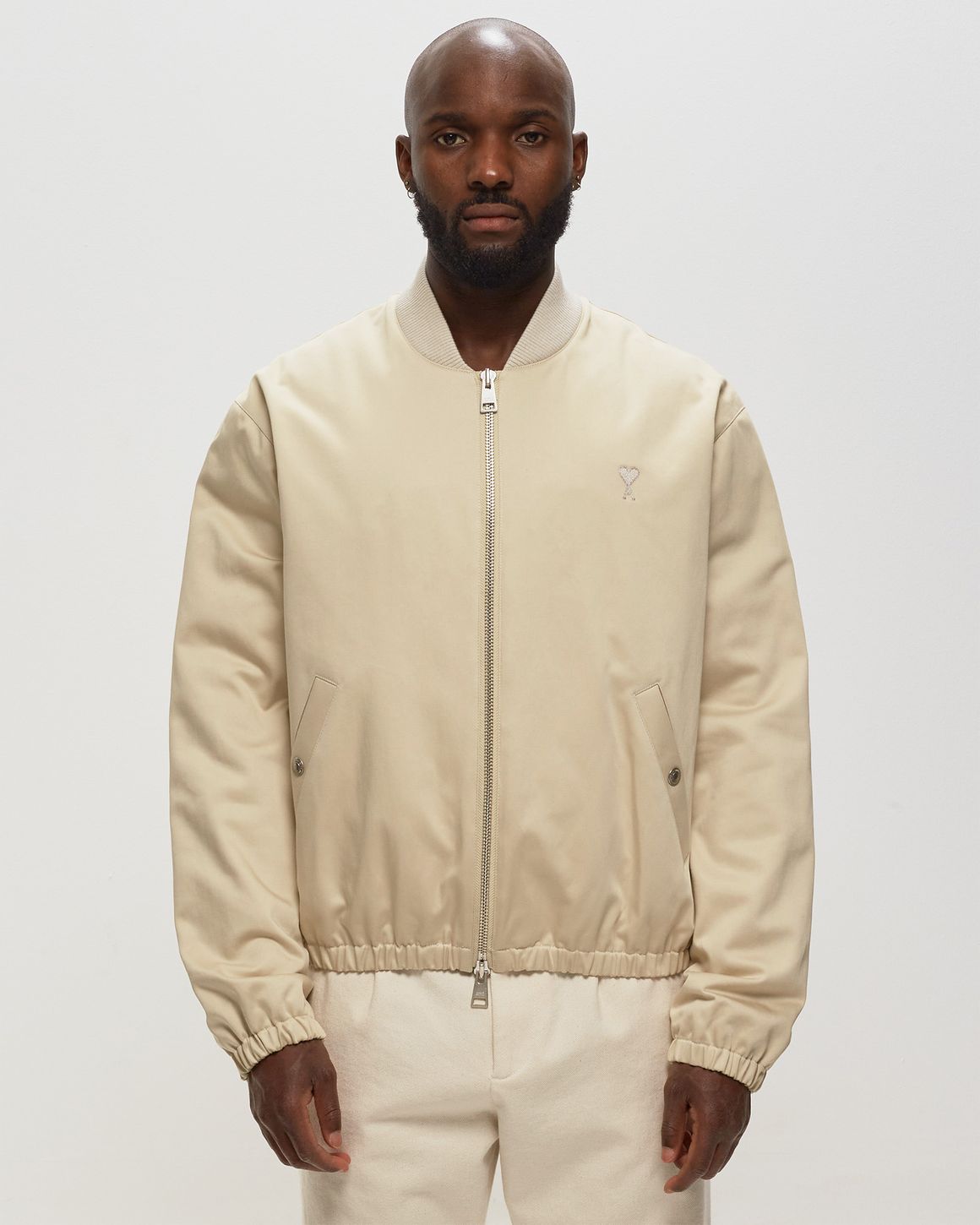【AMI PARIS】ZIPPED JACKET◆HJK152LH0052