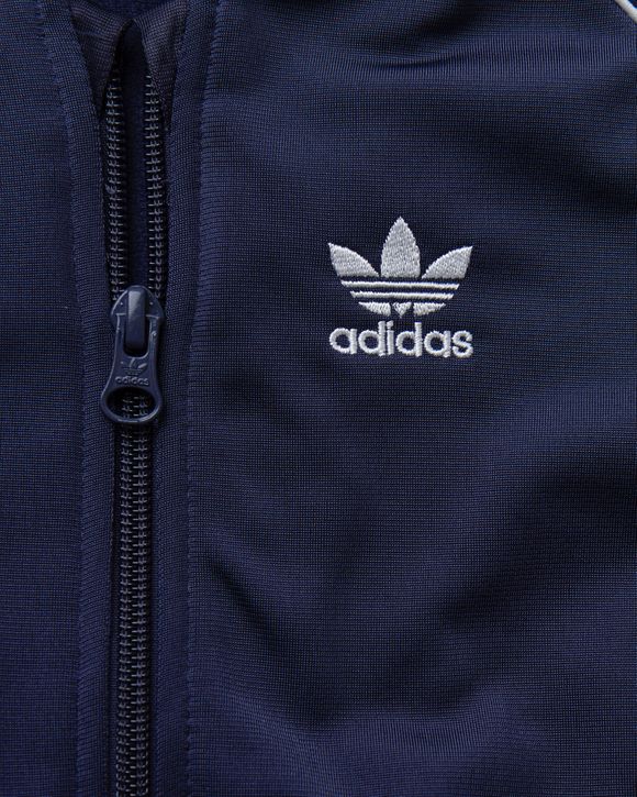 Adidas sst sale tracksuit navy