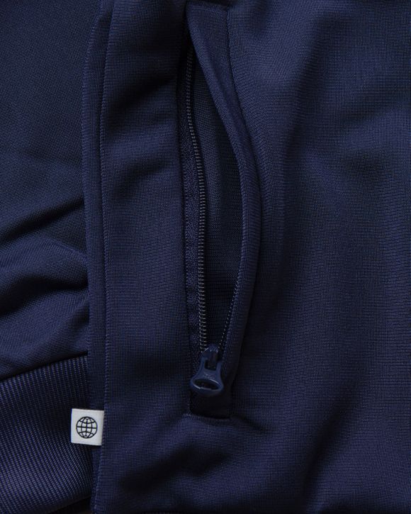 Adidas navy sst hot sale tracksuit top