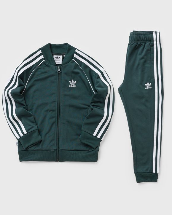 Adidas army shop green tracksuit