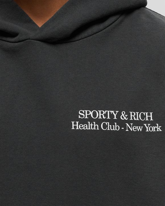 Sporty & Rich New Drink More Water Hoodie Black | BSTN Store