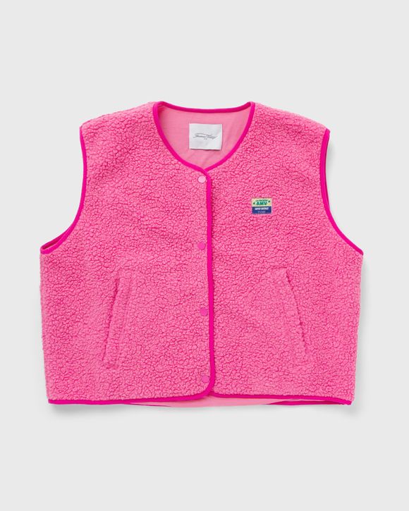 American Vintage HOKTOWN VEST Pink | BSTN Store