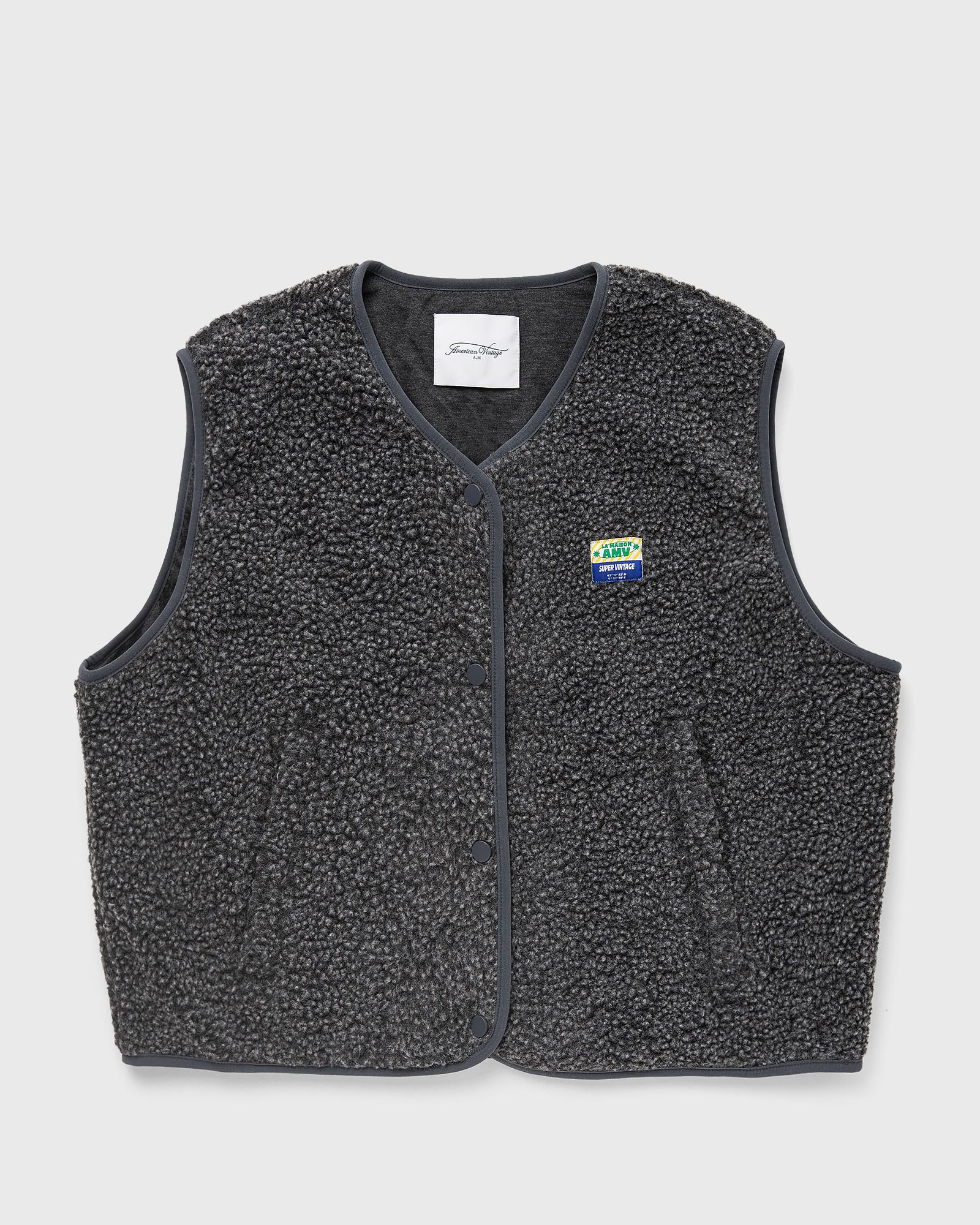 American Vintage VEST HOKTOWN Grey | BSTN Store