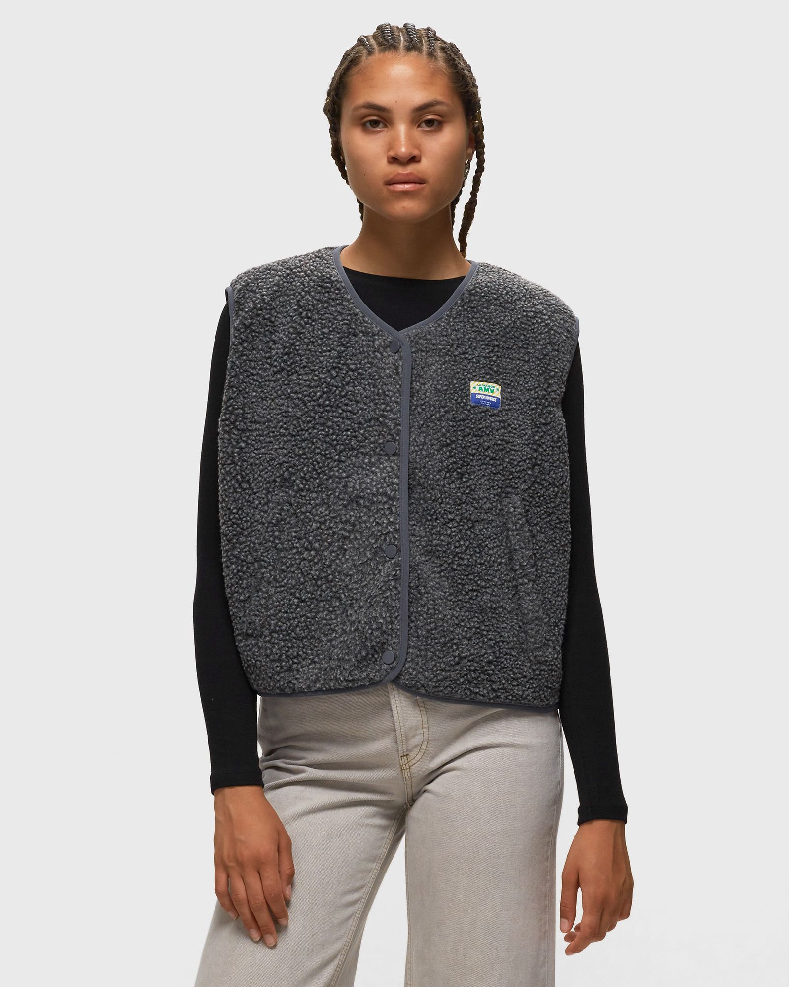 トップス  peak Cample Vest M VINTAGE GREY American Vintage VEST HOKTOWN Grey | BSTN Store