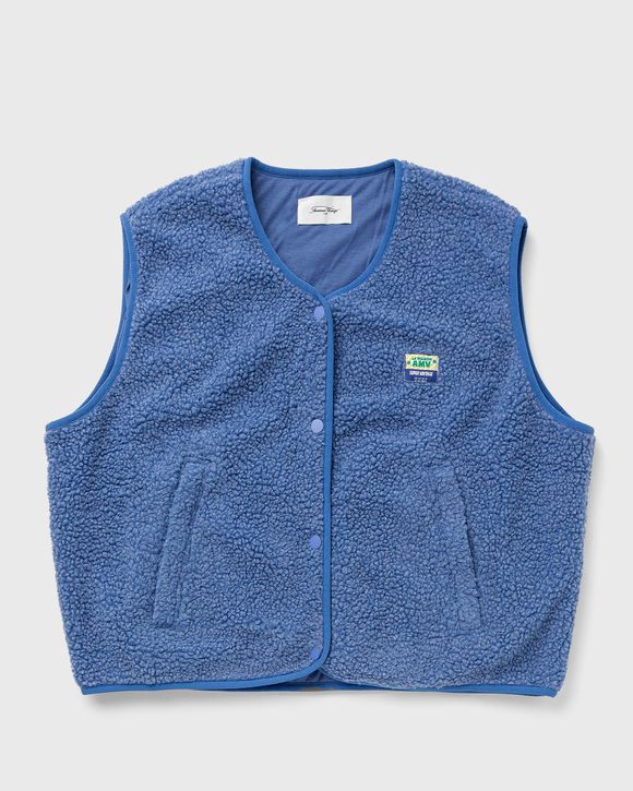 American Vintage HOKTOWN VEST Blue | BSTN Store