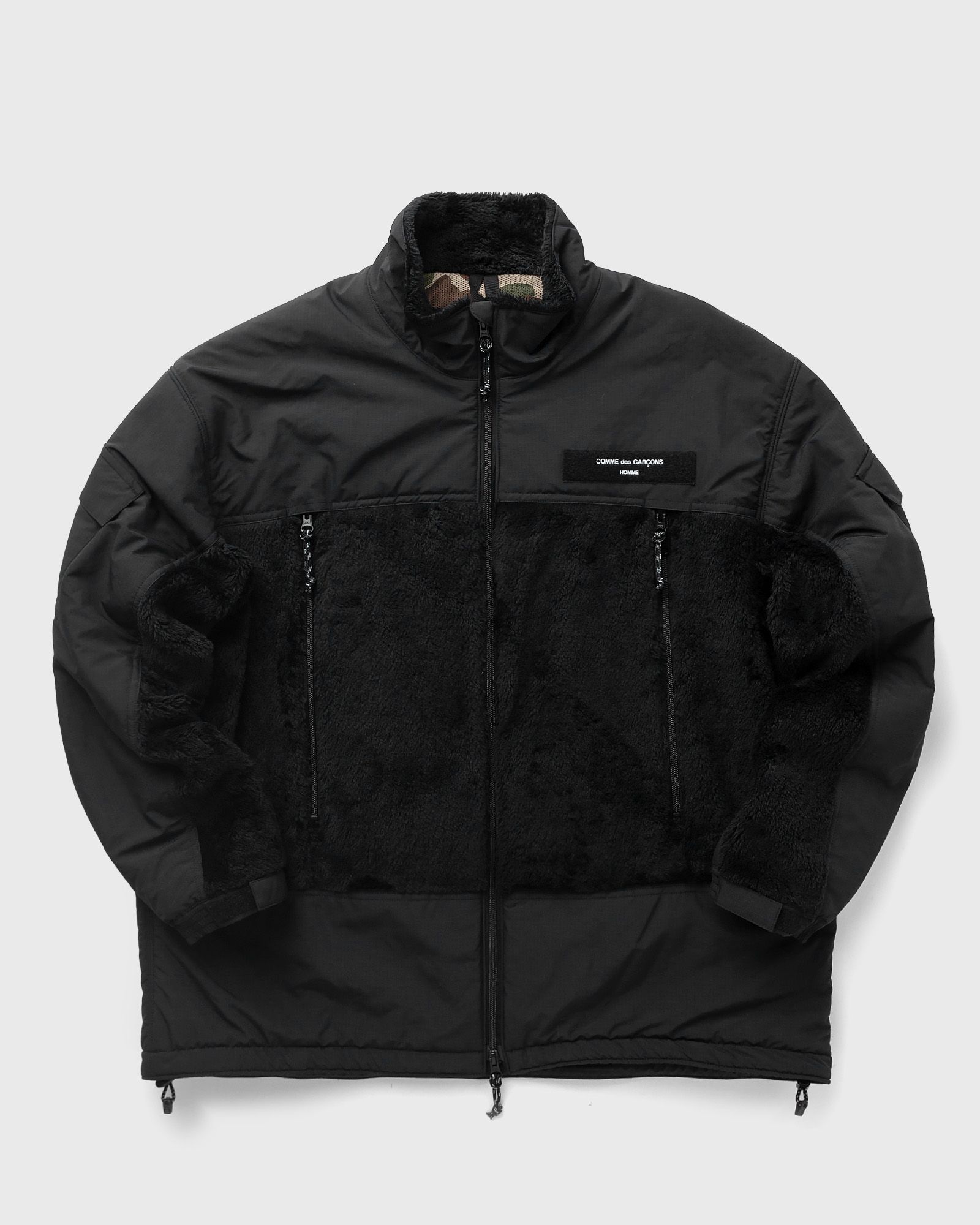 Comme des Garçons Homme - fleece jacket men fleece jackets black in größe:m