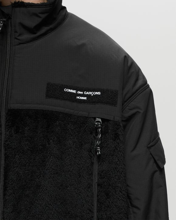 Comme des Garçons Homme Fleece Jacket Black - BLACK