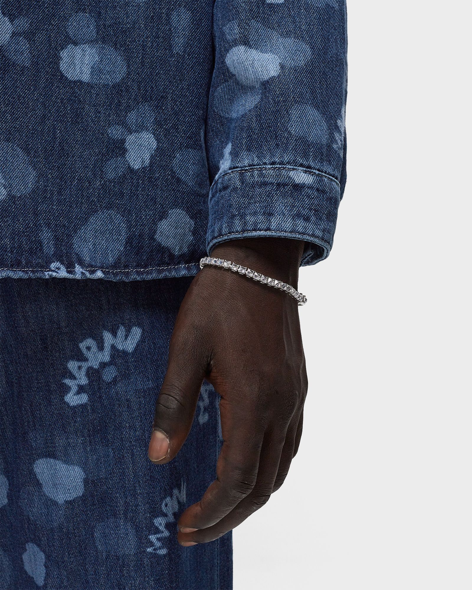 Large Spikes Tennis Bracelet