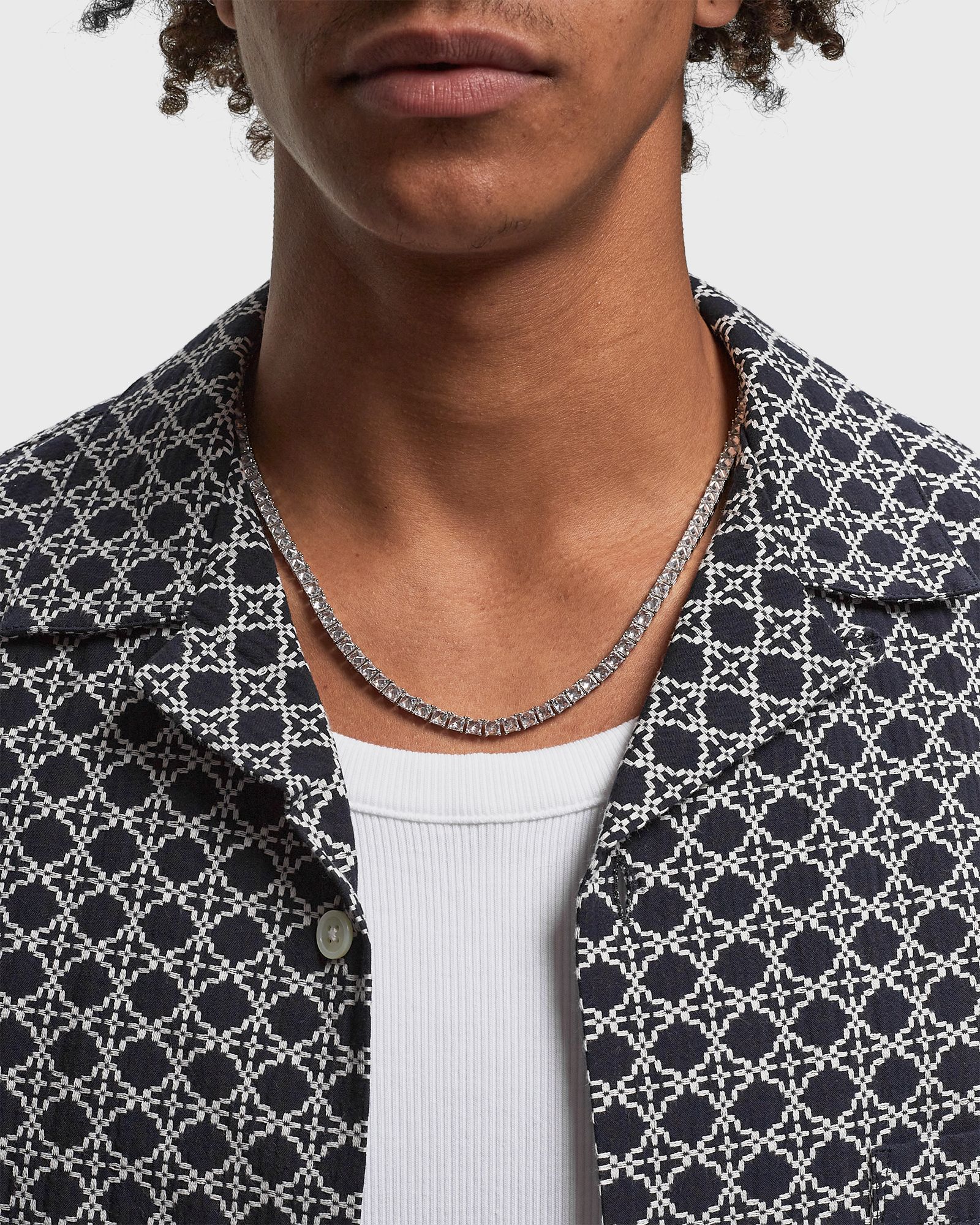 Large Spikes Tennis Chain