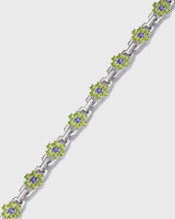 HATTON LABS デイジー　パール　ブレスレット　シルバー925 Hatton Labs Daisy ブレスレット | シルバートーン | FARFETCH JP