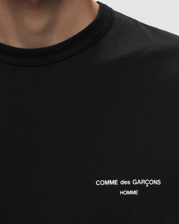 Comme des Garçons Homme Logo T-Shirt Black | BSTN Store