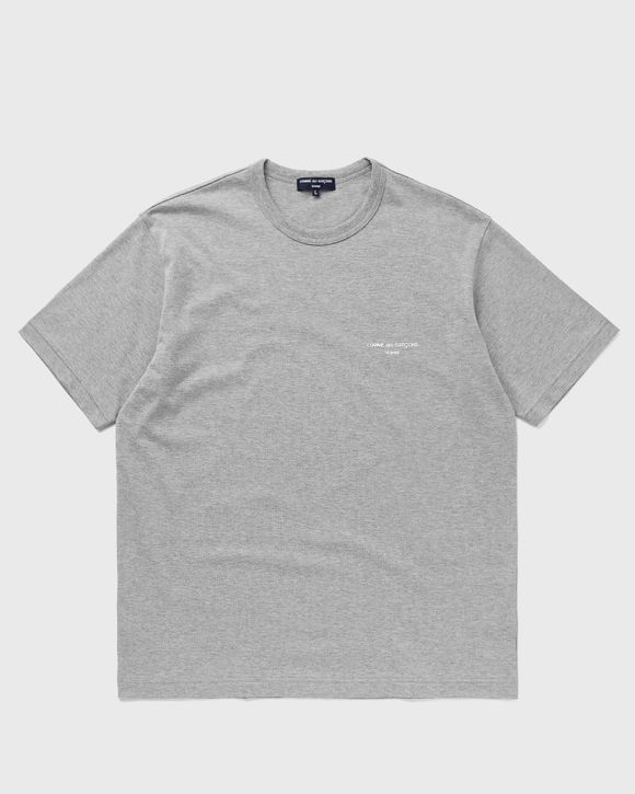 des Garçons Homme Comme des Garçons Logo T-Shirt Grey Store