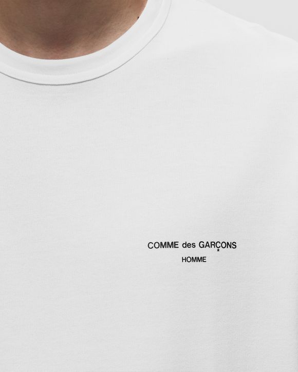 Comme des Garçons Homme Comme des Garçons Homme Logo T-Shirt White - WHITE