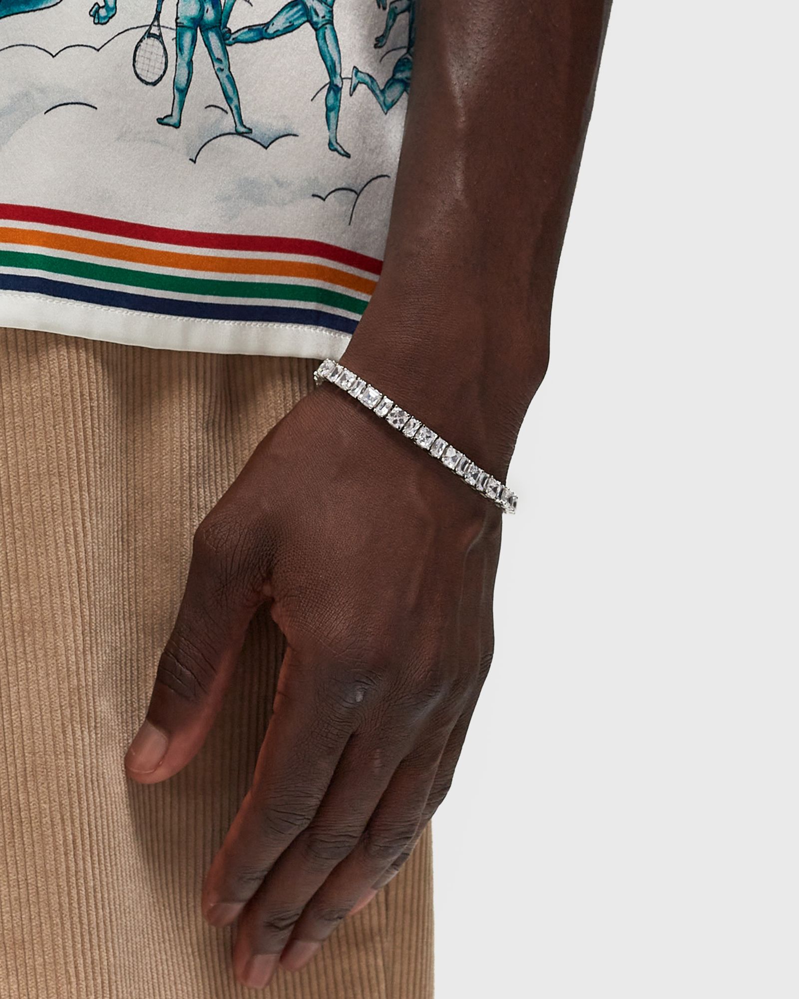 【HATTON LABS】MULTI TENNIS BRACELET（訳あり） HATTON LABS】MULTI TENNIS BRACELET（訳あり） Hatton Labs