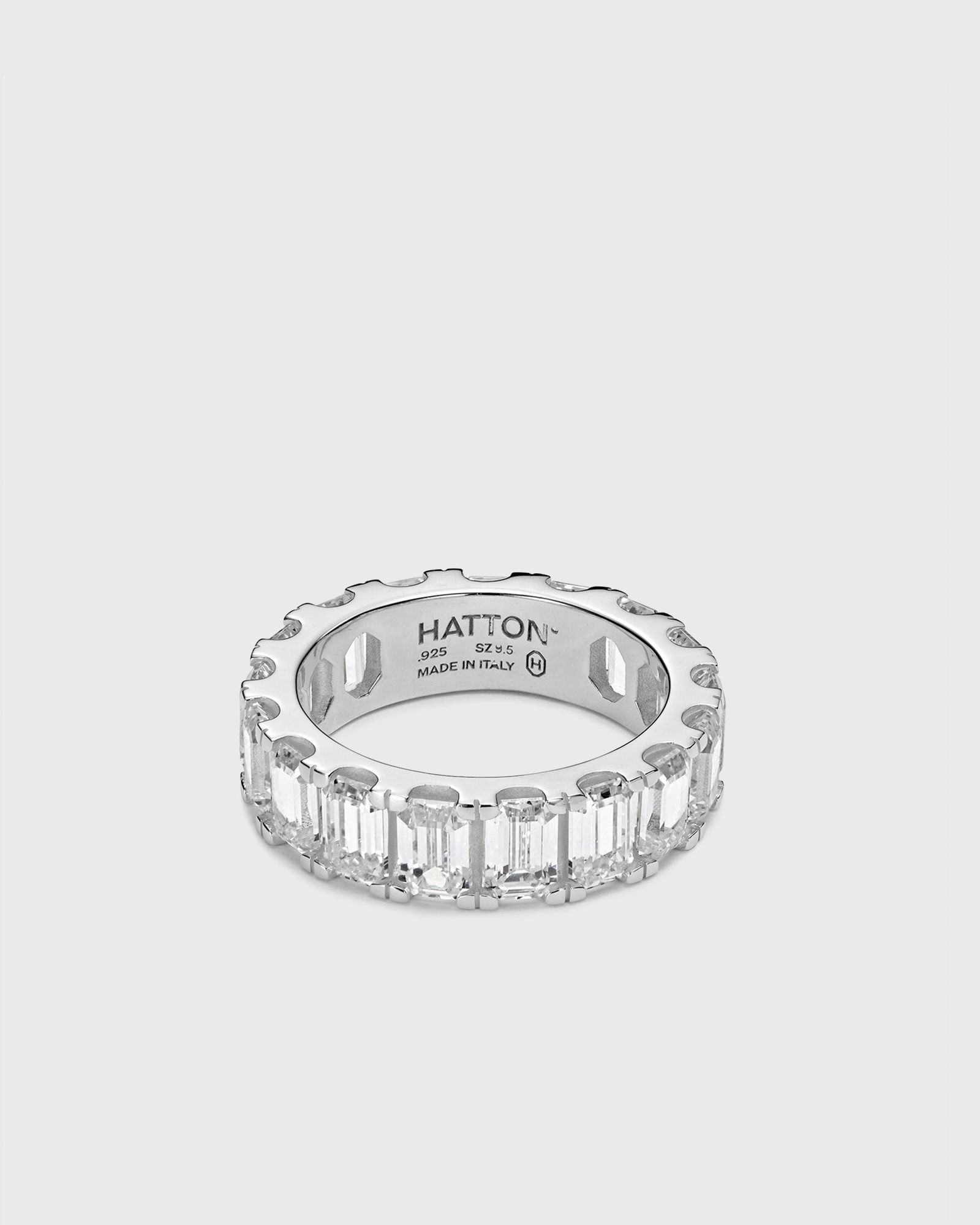 Step Cut Eternity Ring