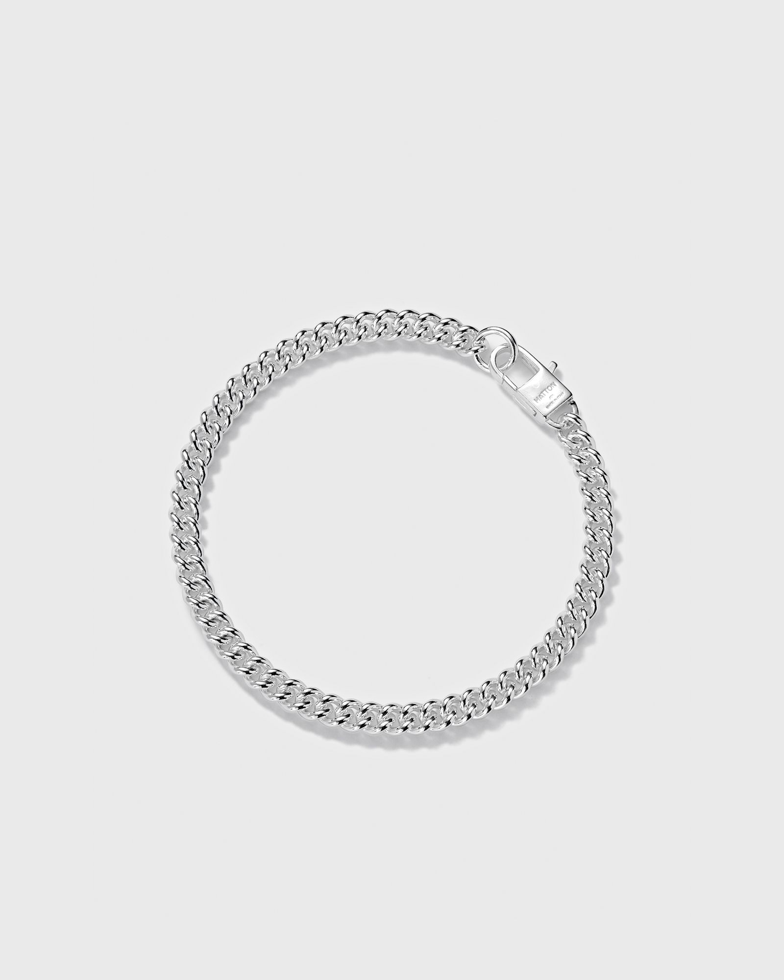 Round Curb Bracelet L