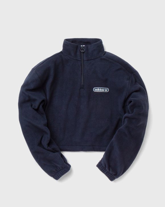 WMNS 1/4 ZIP CROPPED